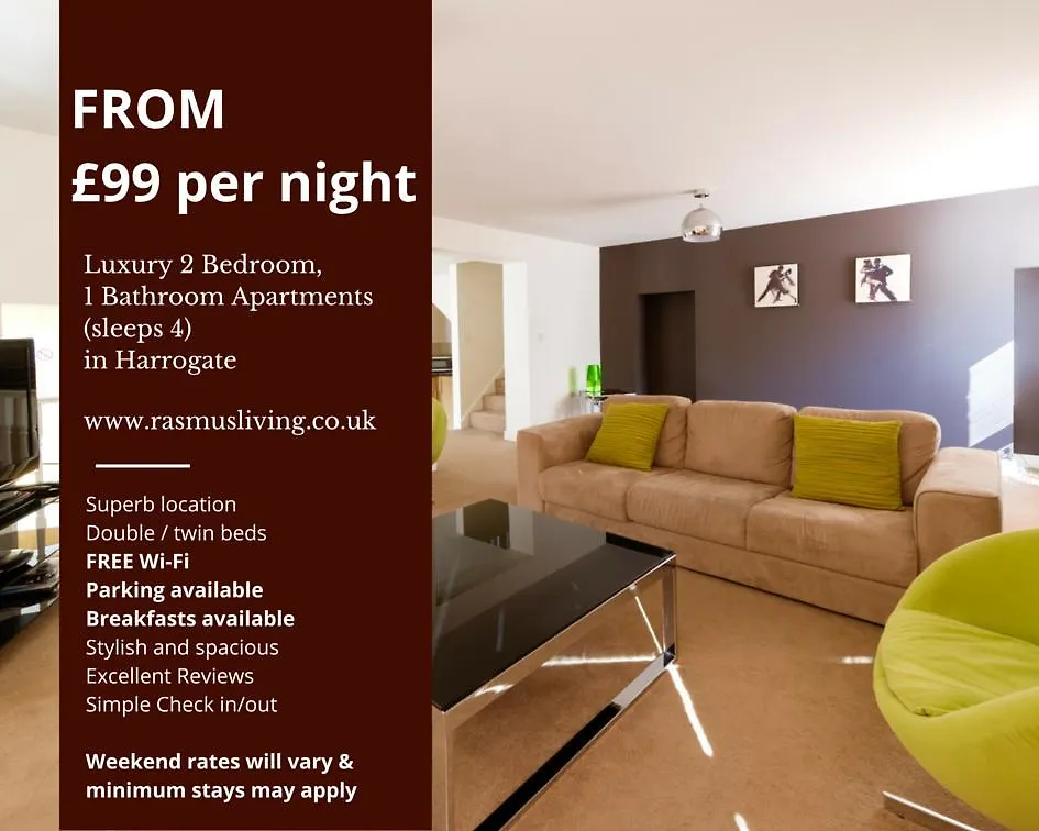 Rasmus Living Luxury Apartments 0*, Harrogate